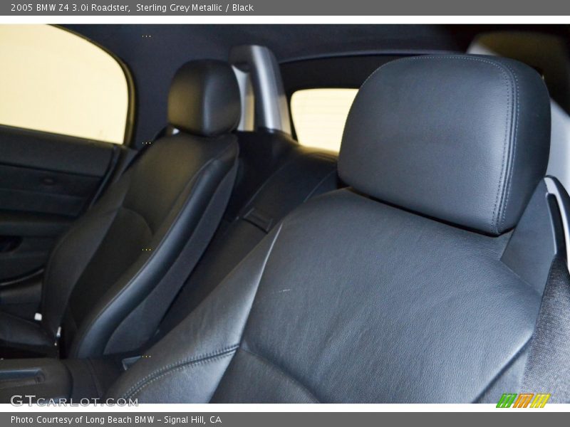 Sterling Grey Metallic / Black 2005 BMW Z4 3.0i Roadster