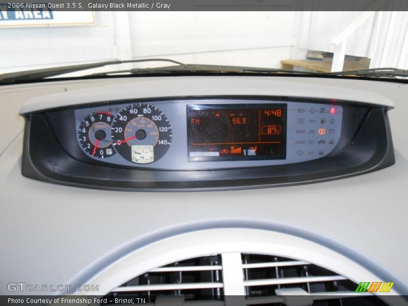 Galaxy Black Metallic / Gray 2006 Nissan Quest 3.5 S