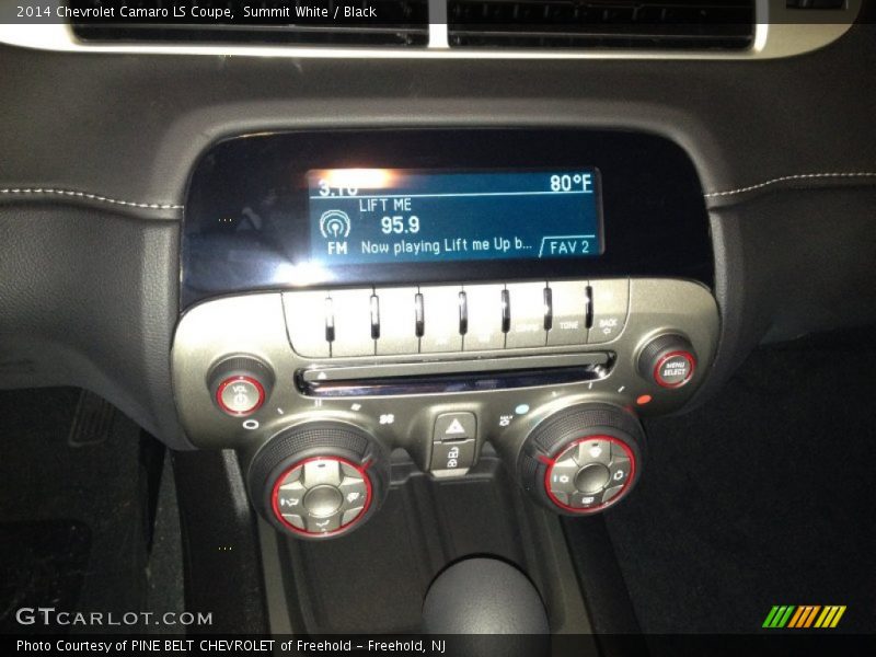 Summit White / Black 2014 Chevrolet Camaro LS Coupe