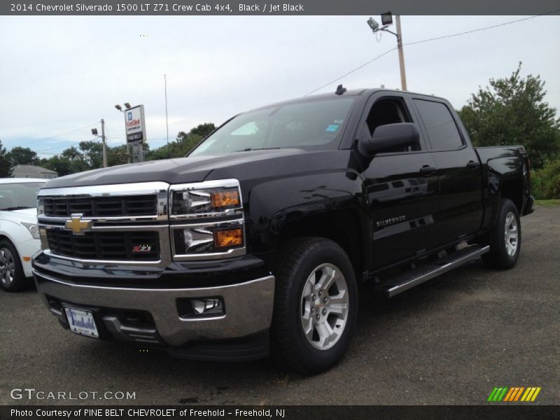 Black / Jet Black 2014 Chevrolet Silverado 1500 LT Z71 Crew Cab 4x4