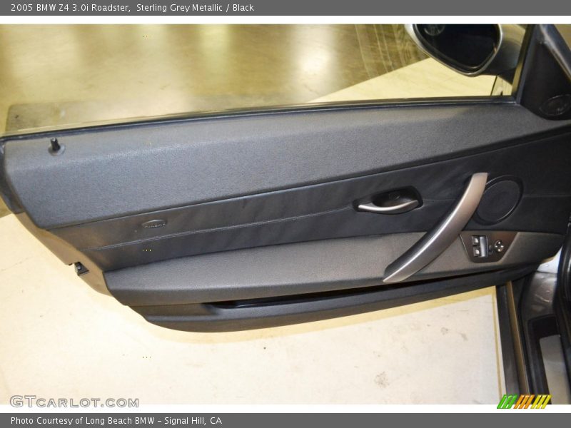 Sterling Grey Metallic / Black 2005 BMW Z4 3.0i Roadster