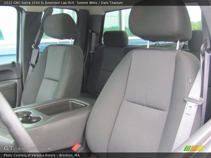 Summit White / Dark Titanium 2012 GMC Sierra 1500 SL Extended Cab 4x4