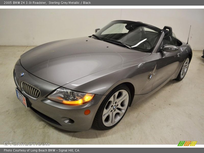 Sterling Grey Metallic / Black 2005 BMW Z4 3.0i Roadster