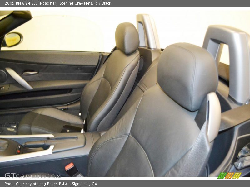 Sterling Grey Metallic / Black 2005 BMW Z4 3.0i Roadster