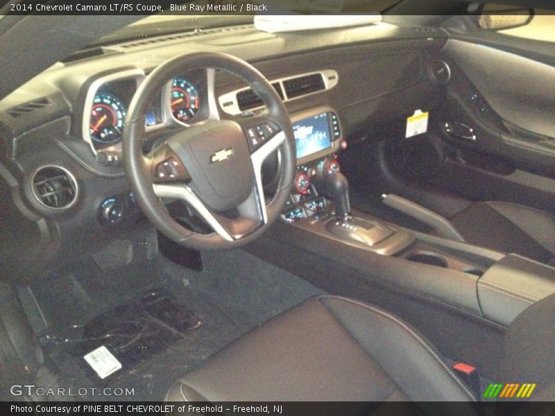 Blue Ray Metallic / Black 2014 Chevrolet Camaro LT/RS Coupe