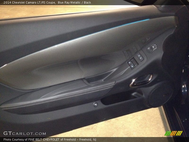 Blue Ray Metallic / Black 2014 Chevrolet Camaro LT/RS Coupe