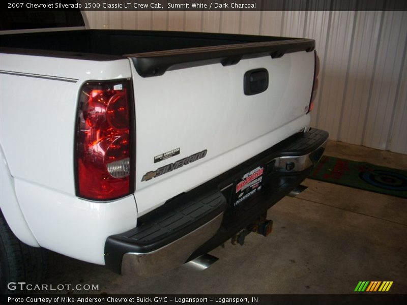 Summit White / Dark Charcoal 2007 Chevrolet Silverado 1500 Classic LT Crew Cab