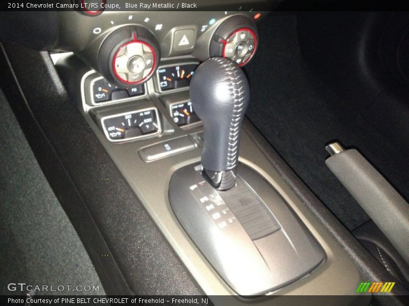 Blue Ray Metallic / Black 2014 Chevrolet Camaro LT/RS Coupe