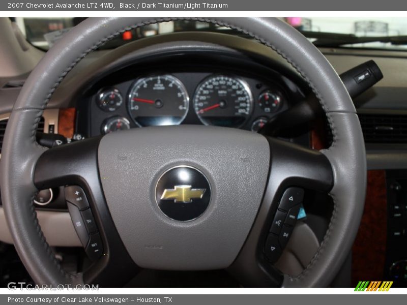 Black / Dark Titanium/Light Titanium 2007 Chevrolet Avalanche LTZ 4WD