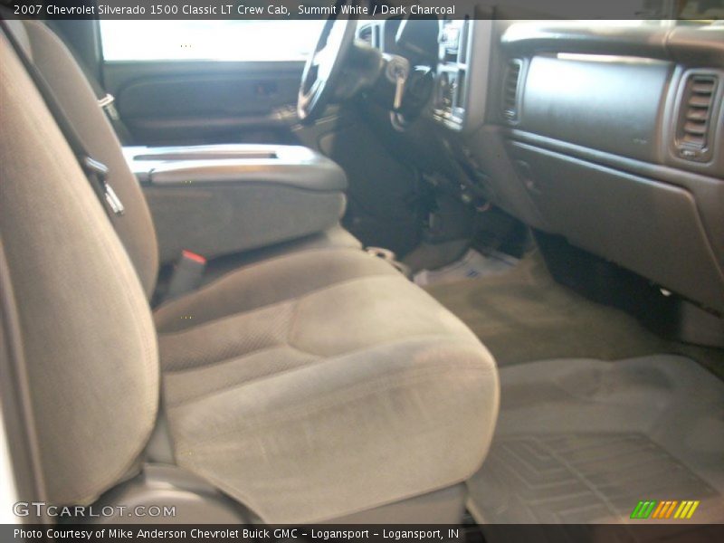 Summit White / Dark Charcoal 2007 Chevrolet Silverado 1500 Classic LT Crew Cab