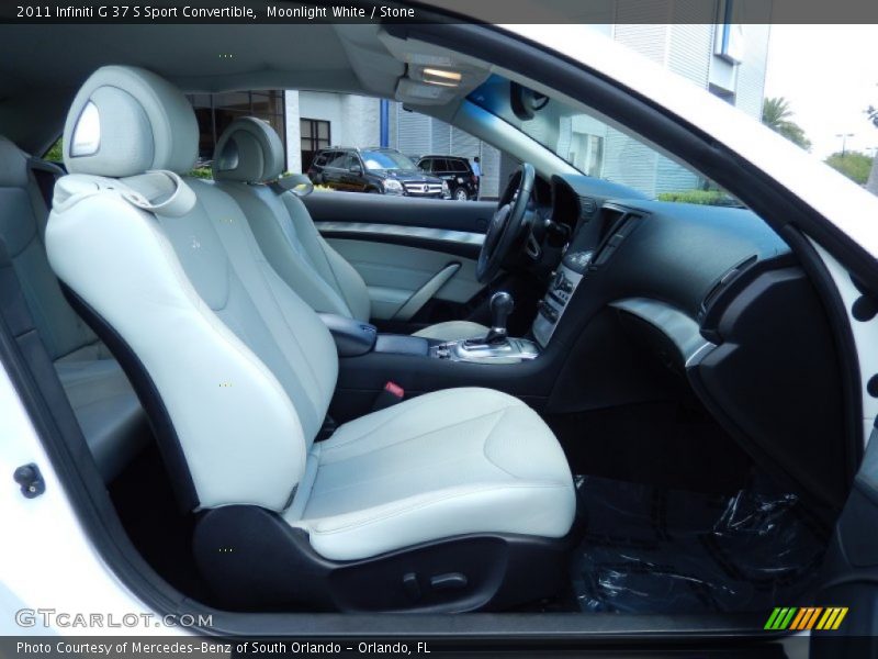 Front Seat of 2011 G 37 S Sport Convertible