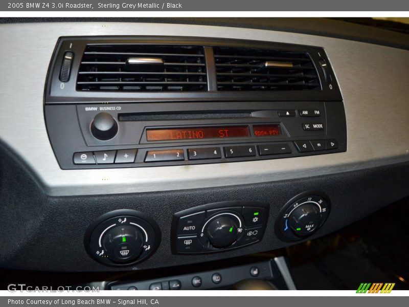 Sterling Grey Metallic / Black 2005 BMW Z4 3.0i Roadster
