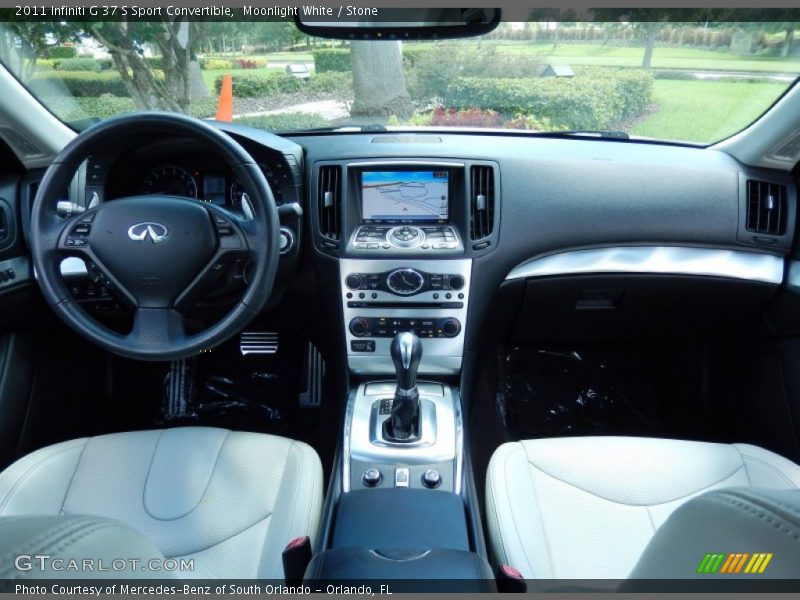 Dashboard of 2011 G 37 S Sport Convertible