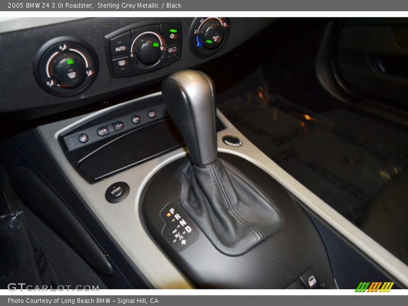 Sterling Grey Metallic / Black 2005 BMW Z4 3.0i Roadster