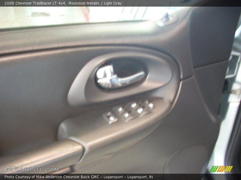 Moondust Metallic / Light Gray 2008 Chevrolet TrailBlazer LT 4x4