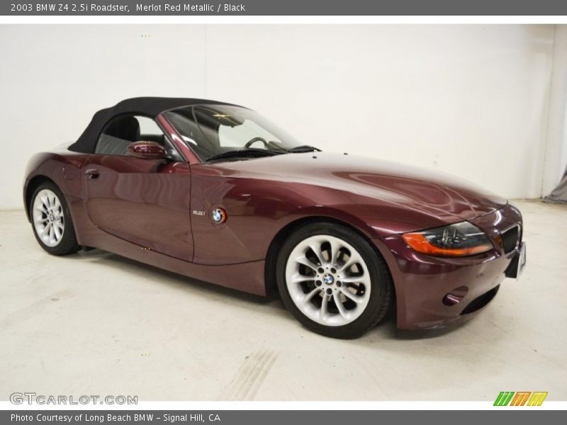  2003 Z4 2.5i Roadster Merlot Red Metallic