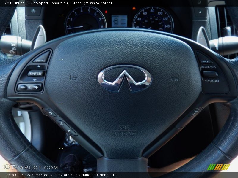  2011 G 37 S Sport Convertible Steering Wheel
