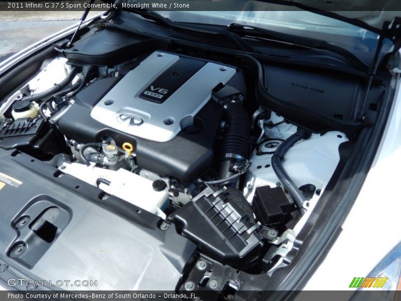  2011 G 37 S Sport Convertible Engine - 3.7 Liter DOHC 24-Valve CVTCS V6