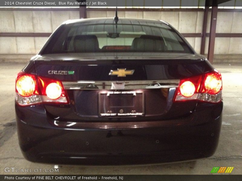 Blue Ray Metallic / Jet Black 2014 Chevrolet Cruze Diesel