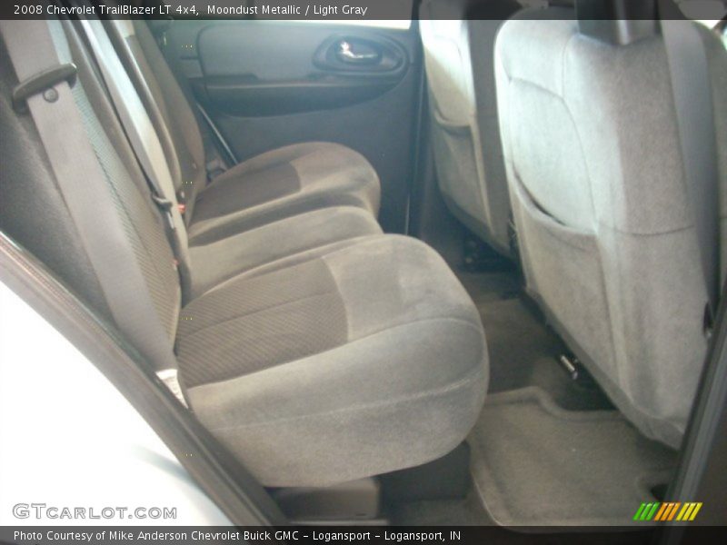 Moondust Metallic / Light Gray 2008 Chevrolet TrailBlazer LT 4x4