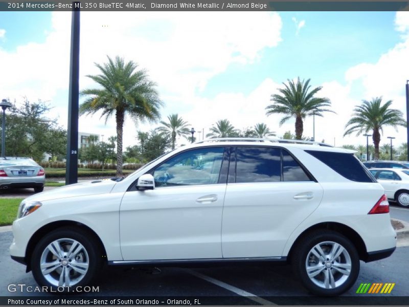  2014 ML 350 BlueTEC 4Matic Diamond White Metallic