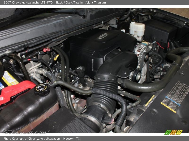 Black / Dark Titanium/Light Titanium 2007 Chevrolet Avalanche LTZ 4WD