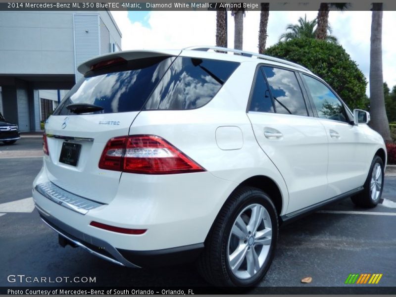 Diamond White Metallic / Almond Beige 2014 Mercedes-Benz ML 350 BlueTEC 4Matic
