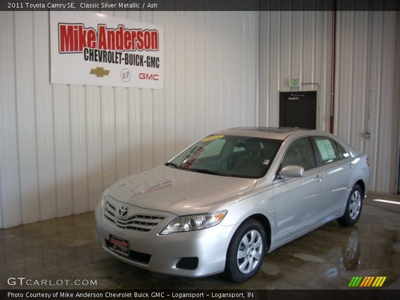 Classic Silver Metallic / Ash 2011 Toyota Camry SE