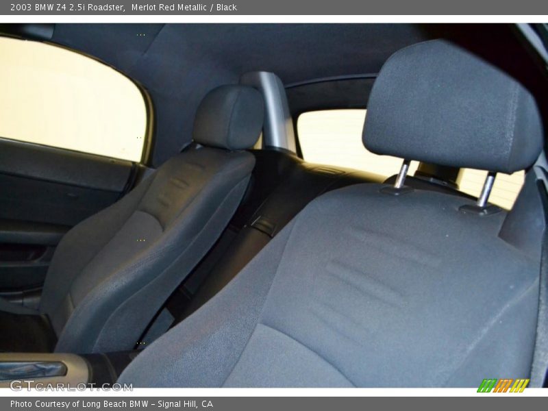 Merlot Red Metallic / Black 2003 BMW Z4 2.5i Roadster