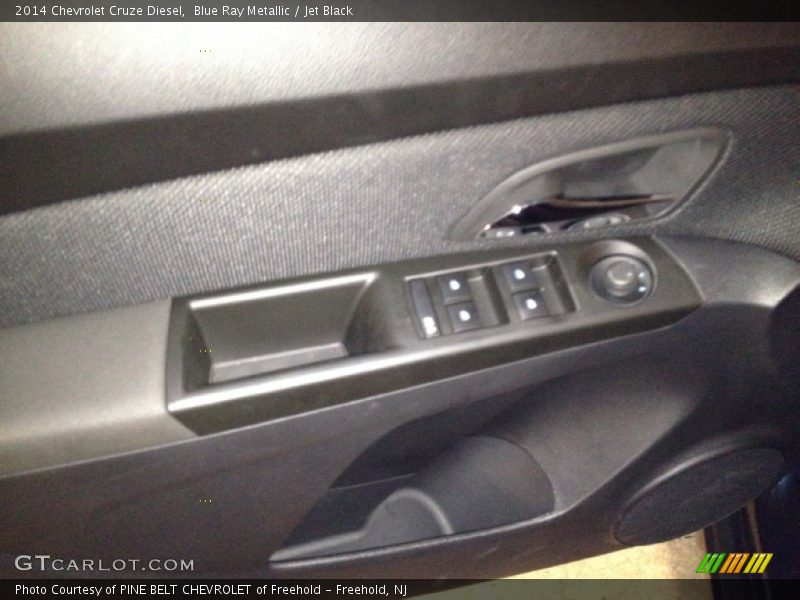 Blue Ray Metallic / Jet Black 2014 Chevrolet Cruze Diesel