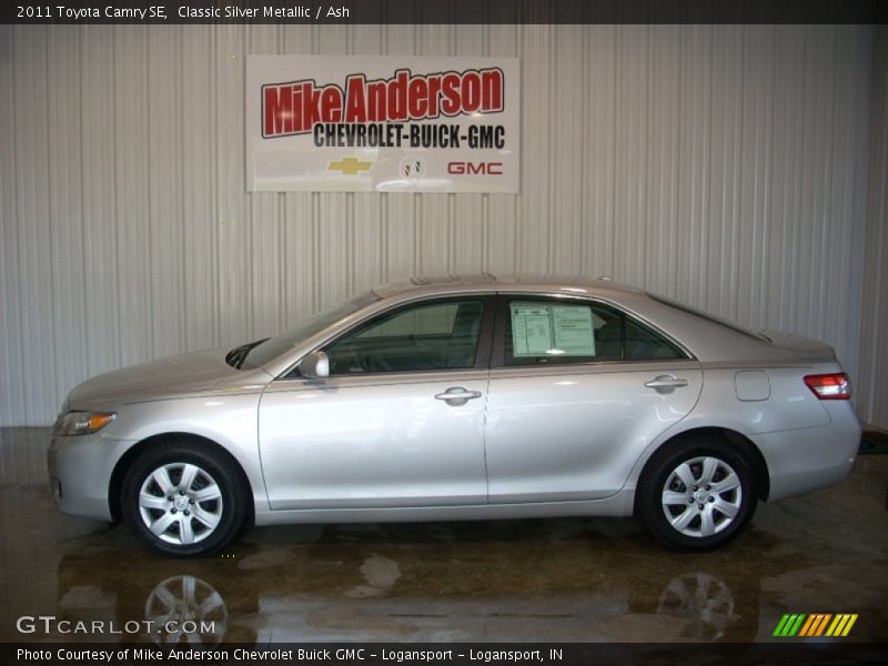 Classic Silver Metallic / Ash 2011 Toyota Camry SE