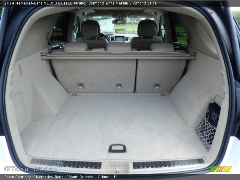  2014 ML 350 BlueTEC 4Matic Trunk