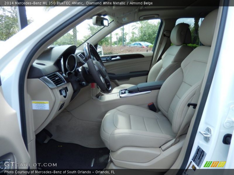  2014 ML 350 BlueTEC 4Matic Almond Beige Interior