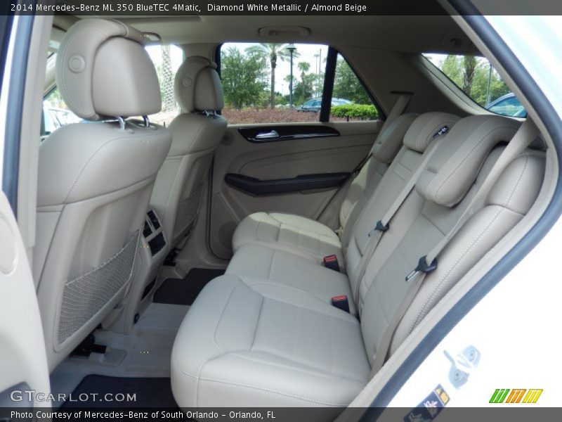 Rear Seat of 2014 ML 350 BlueTEC 4Matic