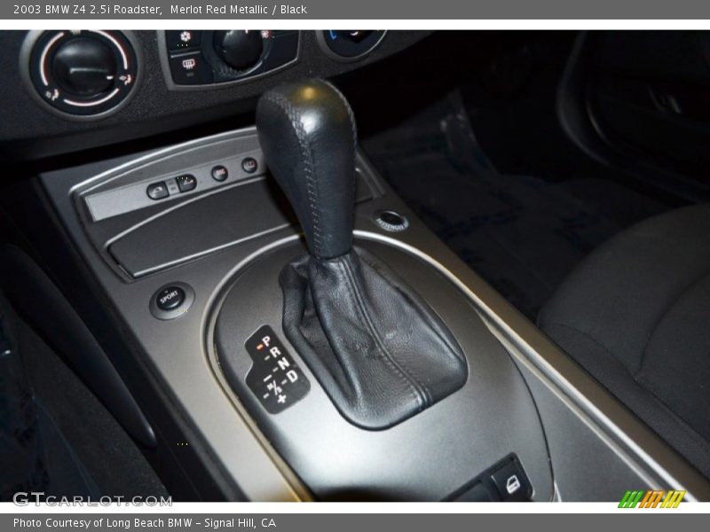 Merlot Red Metallic / Black 2003 BMW Z4 2.5i Roadster