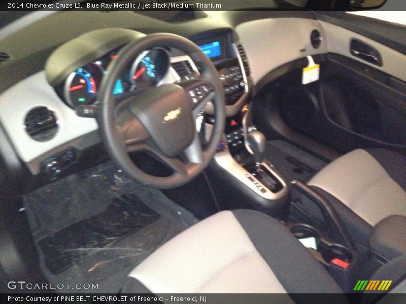 Blue Ray Metallic / Jet Black/Medium Titanium 2014 Chevrolet Cruze LS