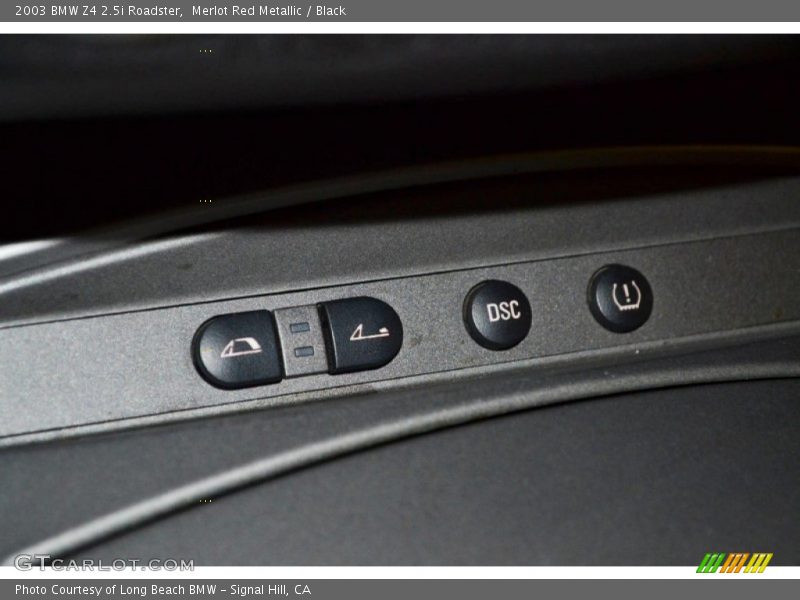 Merlot Red Metallic / Black 2003 BMW Z4 2.5i Roadster