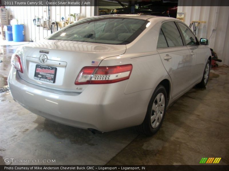 Classic Silver Metallic / Ash 2011 Toyota Camry SE
