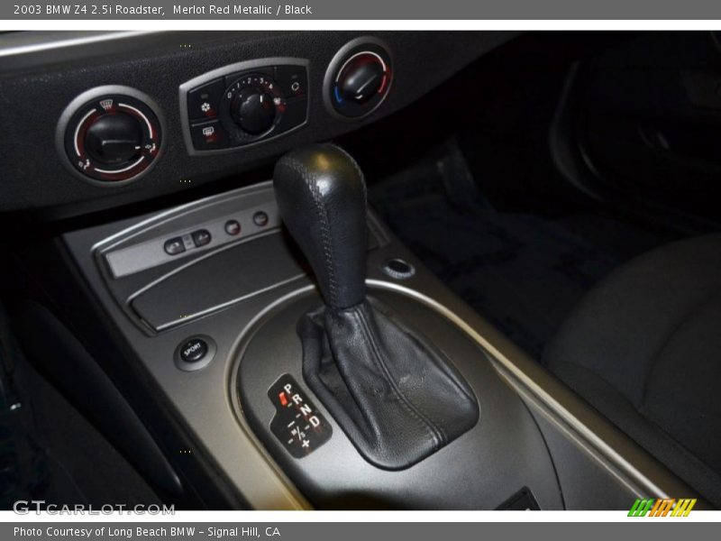 Merlot Red Metallic / Black 2003 BMW Z4 2.5i Roadster