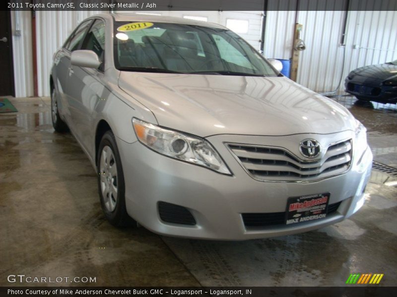 Classic Silver Metallic / Ash 2011 Toyota Camry SE