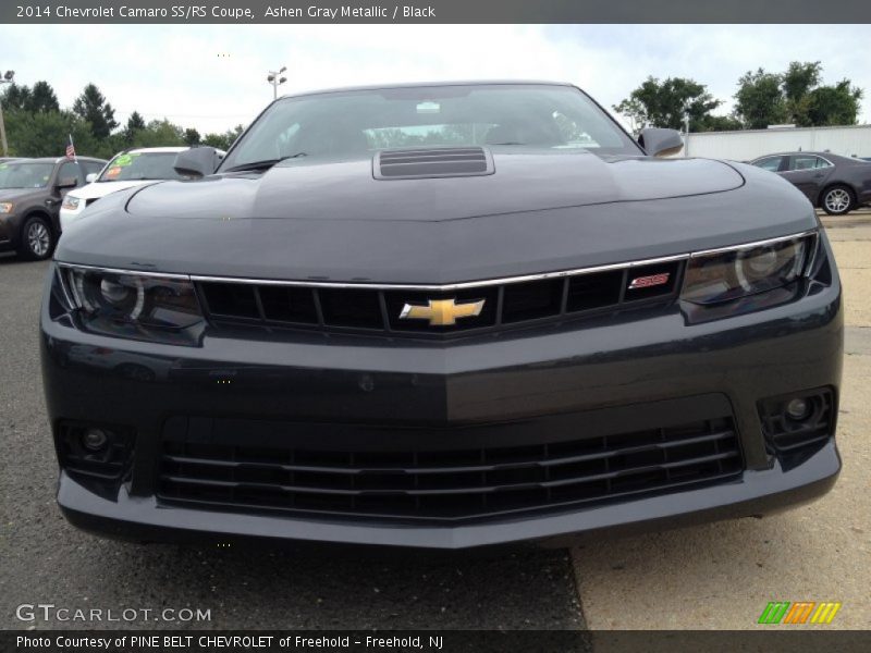 Ashen Gray Metallic / Black 2014 Chevrolet Camaro SS/RS Coupe