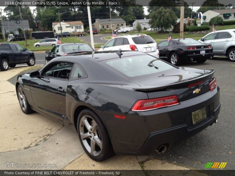 Ashen Gray Metallic / Black 2014 Chevrolet Camaro SS/RS Coupe