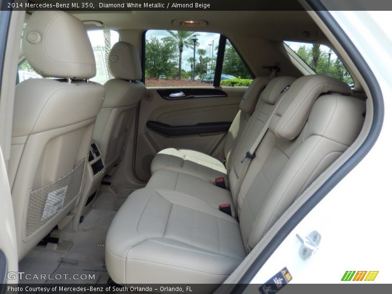 Rear Seat of 2014 ML 350