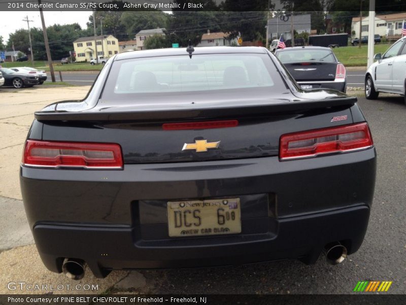 Ashen Gray Metallic / Black 2014 Chevrolet Camaro SS/RS Coupe