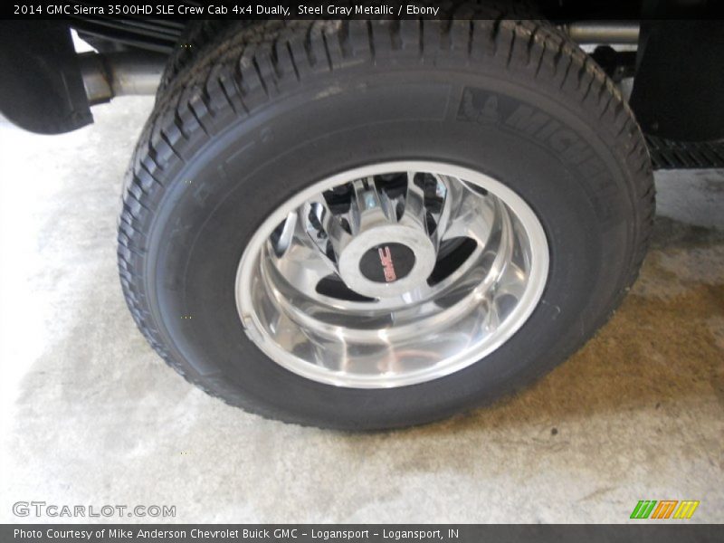  2014 Sierra 3500HD SLE Crew Cab 4x4 Dually Wheel