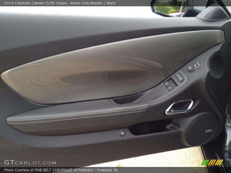 Ashen Gray Metallic / Black 2014 Chevrolet Camaro SS/RS Coupe