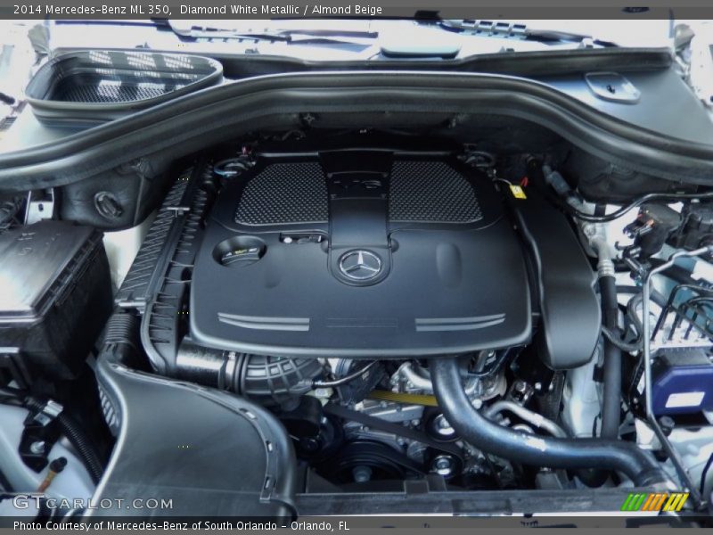  2014 ML 350 Engine - 3.5 Liter DI DOHC 24-Valve VVT V6