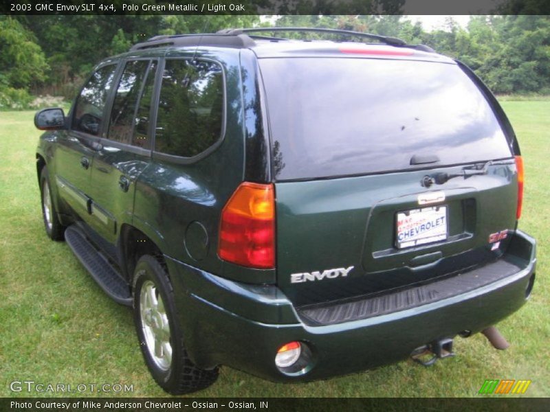 Polo Green Metallic / Light Oak 2003 GMC Envoy SLT 4x4