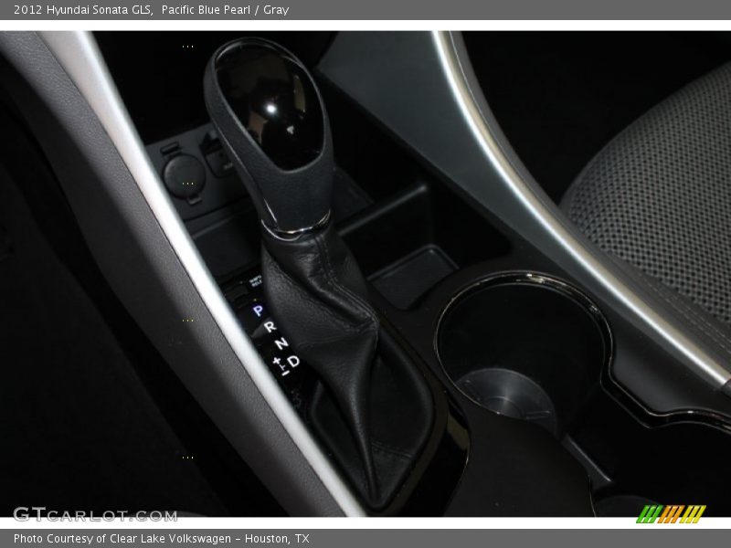 Pacific Blue Pearl / Gray 2012 Hyundai Sonata GLS