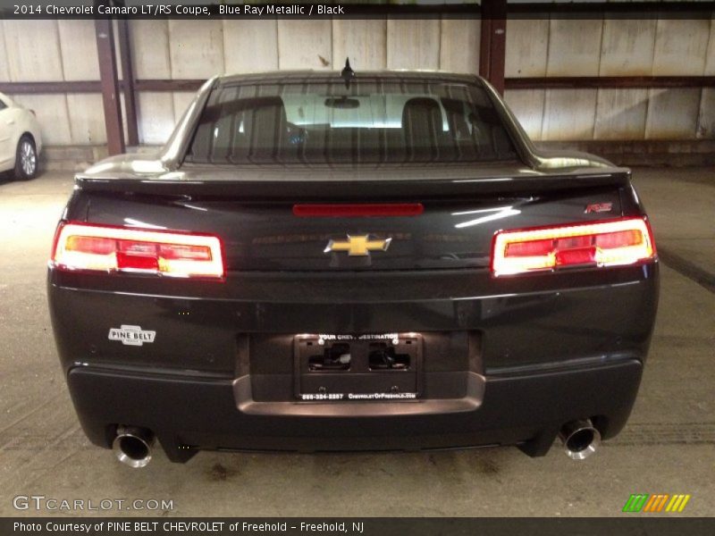 Blue Ray Metallic / Black 2014 Chevrolet Camaro LT/RS Coupe